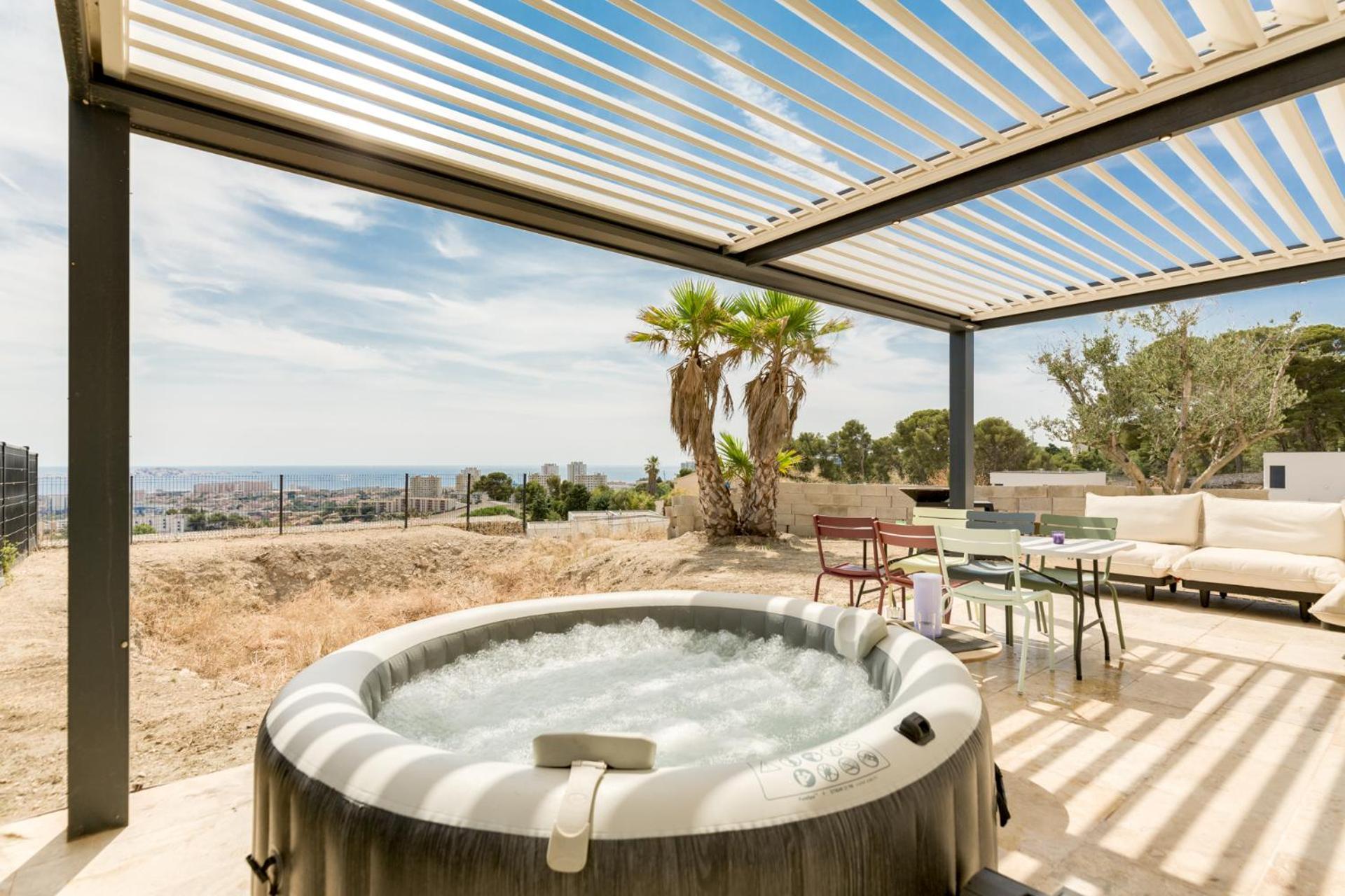 50 Nuances De Bleu Villa Marseille Kültér fotó