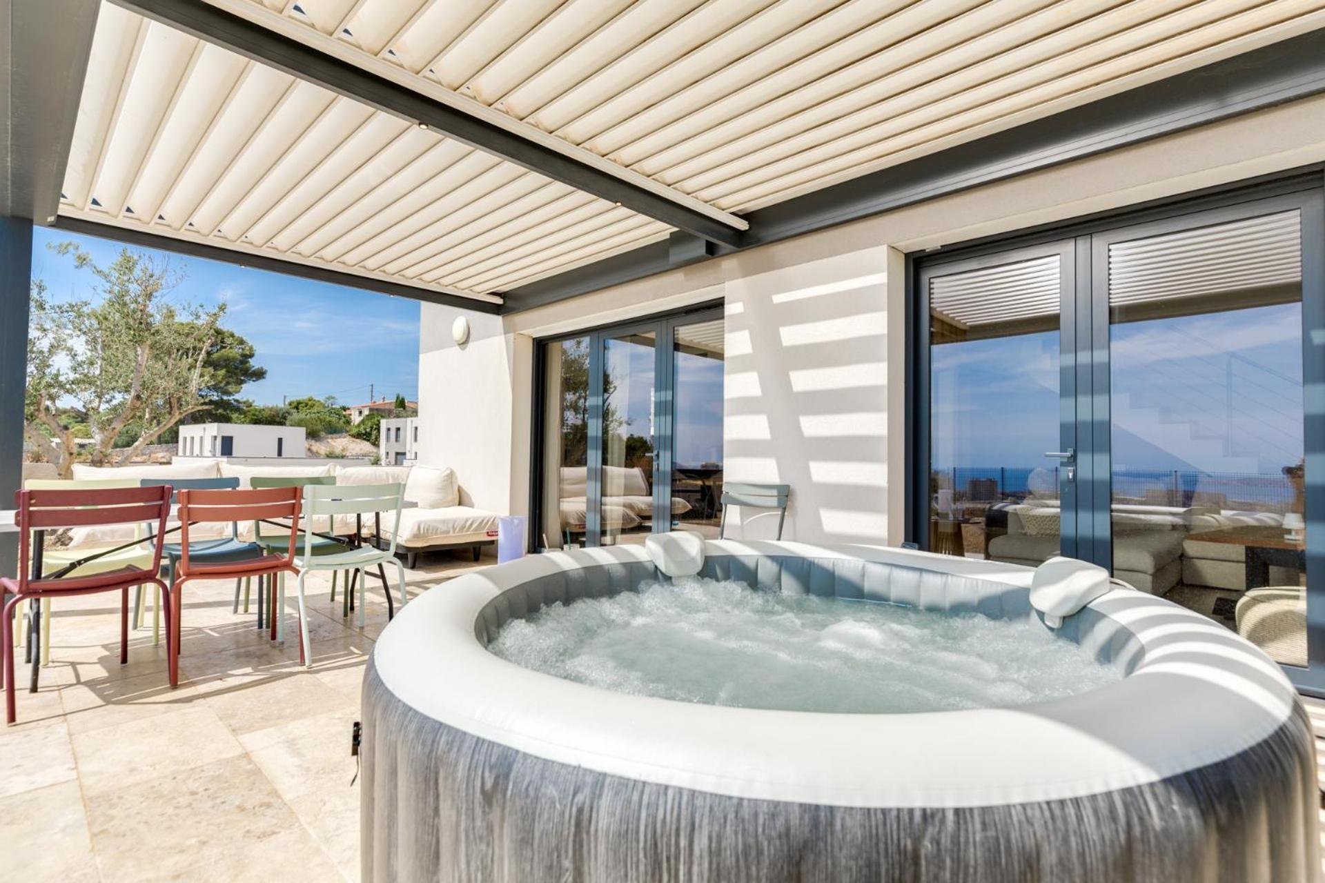 50 Nuances De Bleu Villa Marseille Kültér fotó